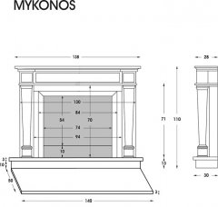 Modell Mykonos